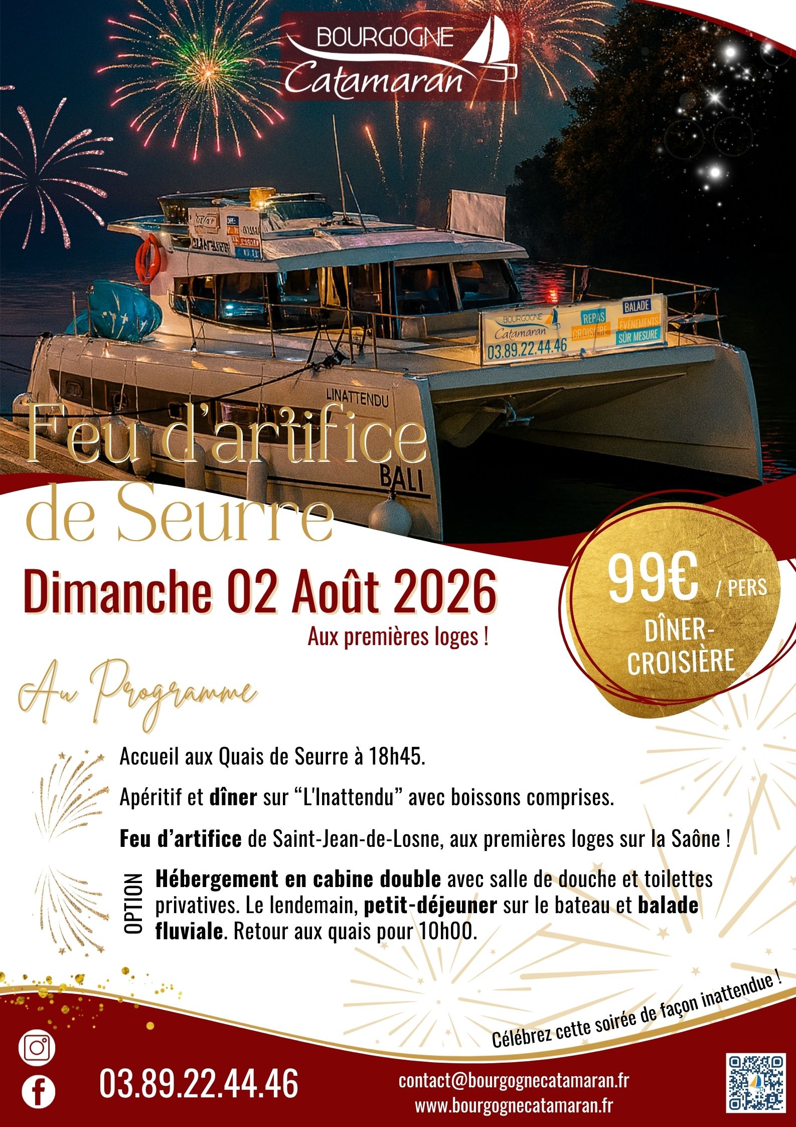 feu d'artifice seurre