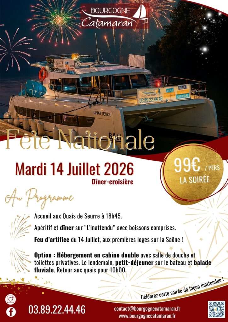 feu d'artifice 14 juillet 2026