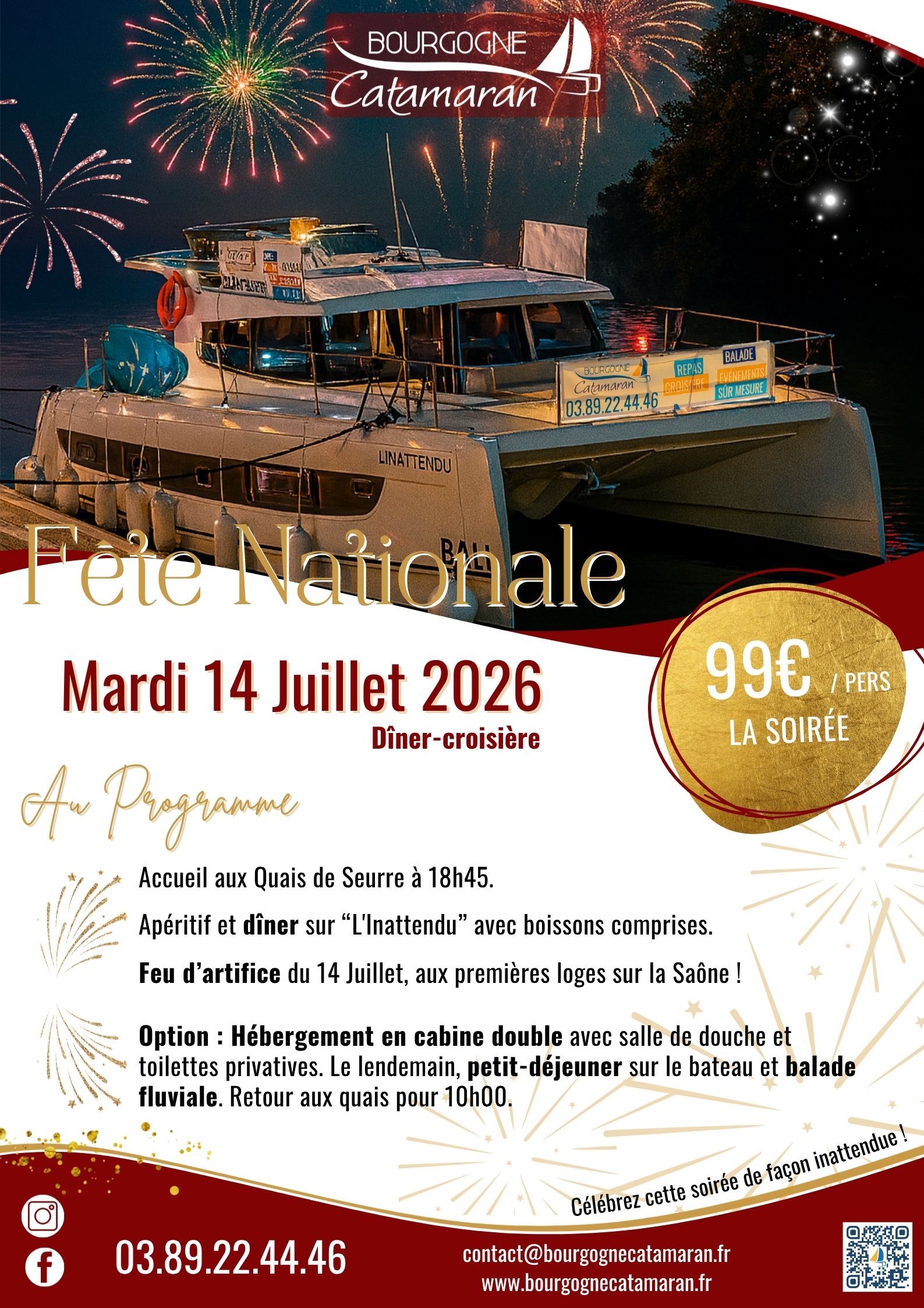 feu d'artifice 14 juillet 2026